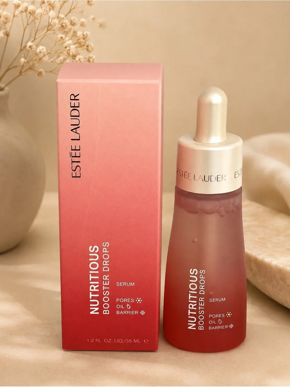 Estee Lauder Nutritious Booster Drops Serum, NIB